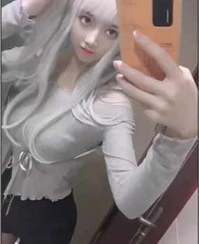 长腿性感马尾辫JK制服少女要你好看